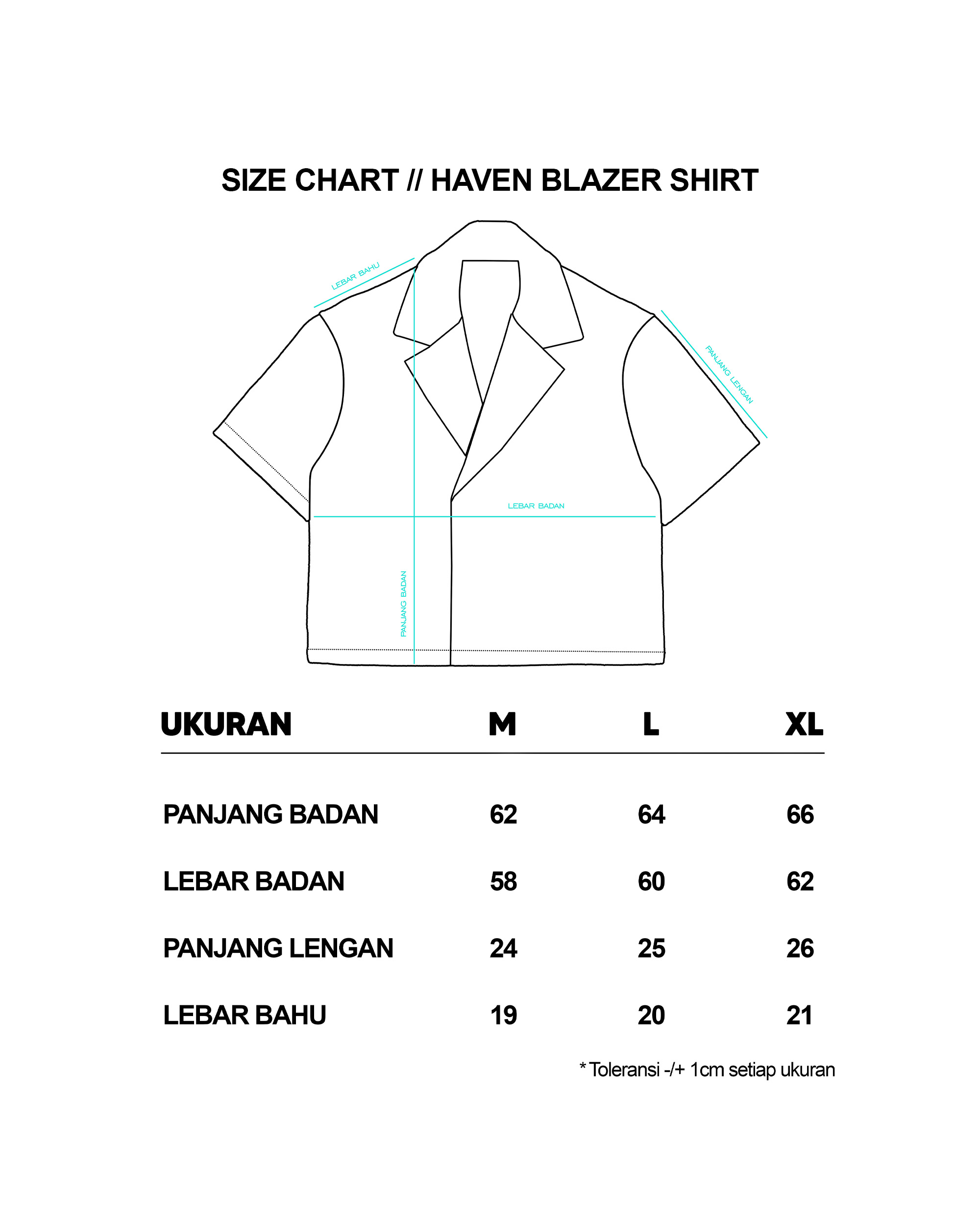 Size Chart Reference